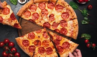 Pizza is a beloved Italian dish featuring a thin or thick crust topped with tomato sauce, cheese, and various toppings like vegetables, meats, and herbs. It’s versatile, delicious, and enjoyed worldwide in countless variations.